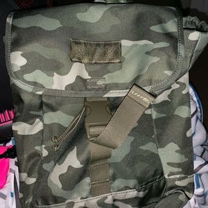 PINK mini camo backpack
